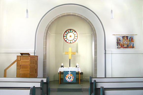 Ev. Kirche Arenborn - Innenraum