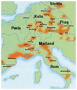 Waldenser in Europa - 1176-1532